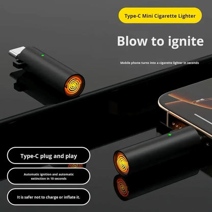 Type-C Cigarette Lighter